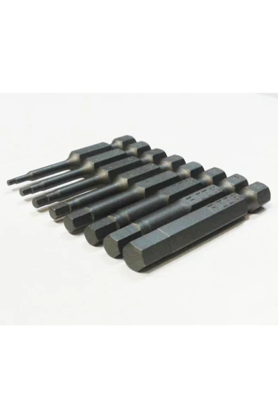 Rico KK1132 Alyan Bits Uç Seti 8 Parça 50mm - Resim 2