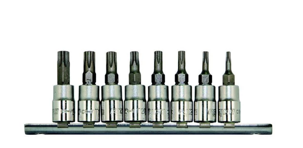 Rico RC7024 Delikli Torx Uç Seti Takımı 1/4 ürün görseli 1