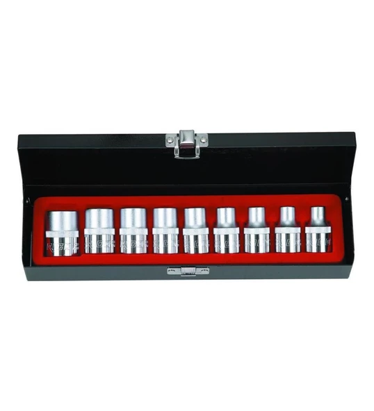 Rico RC9010 Torx Lokma Set Takımı E Dişi 1/2" 9Pcs ürün görseli 1