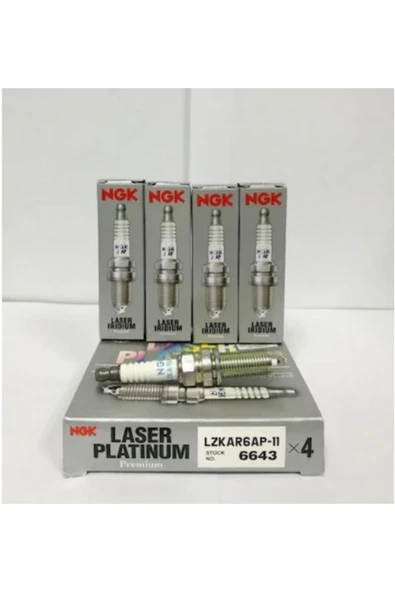 NGK Buji Lzkar6ap-11 Nıssan Cube 1.6 16v-1.2 10-6643 6643 22401ed875 ürün görseli 1