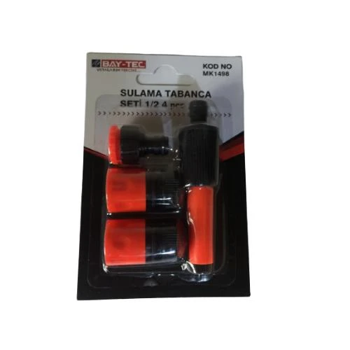 Bay-Tec MK1498 Bahçe Çiçek Sulama Tabanca Seti 1/2" 4Pcs ürün görseli 1