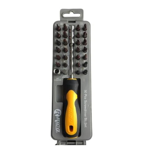 RİCO RC-2321 Bits Seti Tornavida Uç Takımı Şeffaf 30Pcs ürün görseli 1