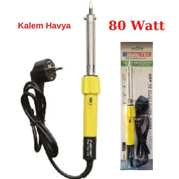 Bay-Tec MK0416 Profesyonel Kalem Havya Süper 80 Watt ürün görseli 1