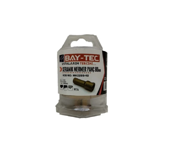 Bay-Tec MK0289-40 Seramik Mermer Delme Panç 60 mm ürün görseli 1