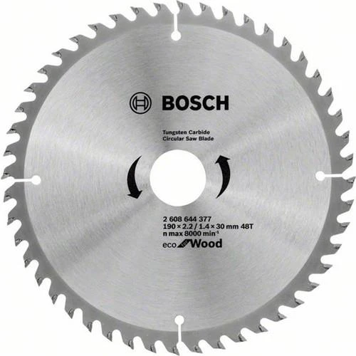 Bosch Eco For Daire Testere Sunta Kesme Bıçağı 190 x 2.2 x3 mm 48 Diş ürün görseli 1