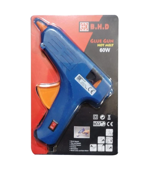 BHD Mum Silikon Tabancası Kalın 60W - Resim 2