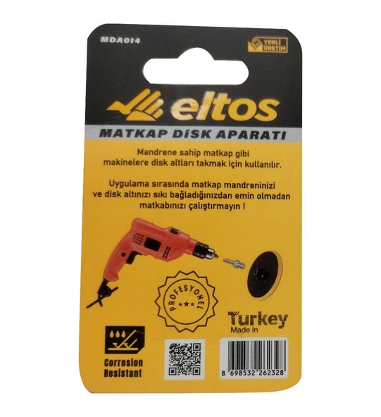 Eltos Matkap Disk Aparatı - Resim 3