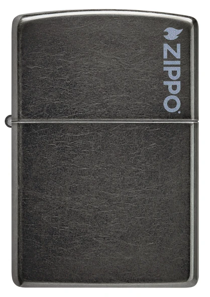 Zippo Classic Grey Logo Dizayn Çakmak - Resim 2
