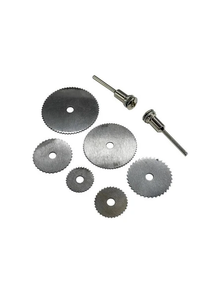 Nalburkent Gravür Ahşap Kesme Mini Testere Seti Takım 8 Parça 50-22Mm ürün görseli 1