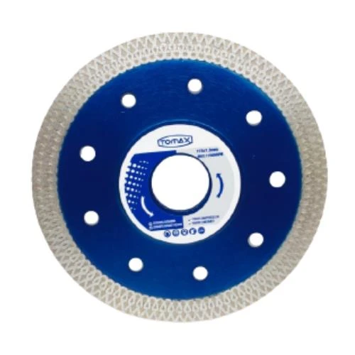 Nalburkent Tomax Hassas Kesici Çaprazlı Granit Mermer Taş Beton Seramik Mavi 115X1.3 10X22.23MM ürün görseli 1