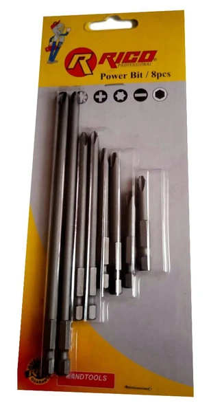 Rico 005-KK1133 8 Pc Ph2 Bits Uç Seti - Resim 2