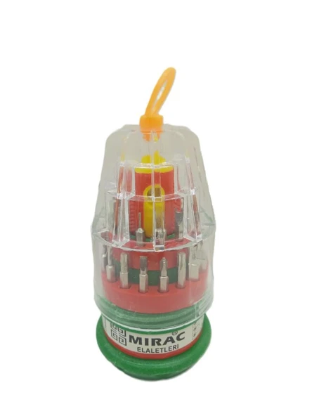 Miraç Tornavida Çok Amaçlı Mini Tornavida Seti 31 Parça - Resim 2