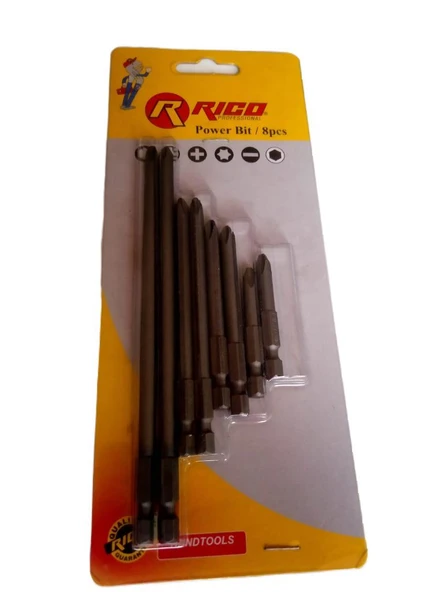 Rico 005-KK1133 8 Pc Ph2 Bits Uç Seti ürün görseli 1