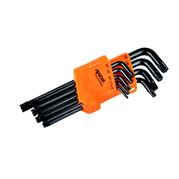 Rico RC0207 Vakumlu Torx Uzun Alyan Anahtar Seti 9 Parça T10-T50 ürün görseli 1