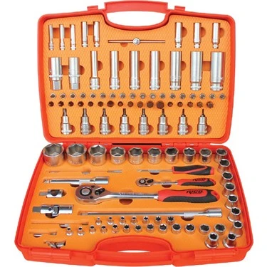 Rico RC1011 Lokma Takımı Seti 1/2" 1/4" 6 Köşe 110 Parça Cr-v ürün görseli 1
