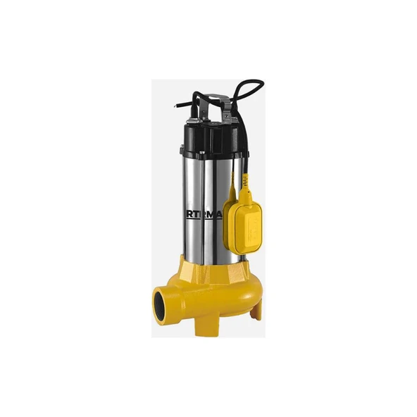 Nalburkent Rtrmax RTM843 Foseptik Dalgıç Pompası (Bıçaklı) 1,5kw/2hp 12 mt ürün görseli 1