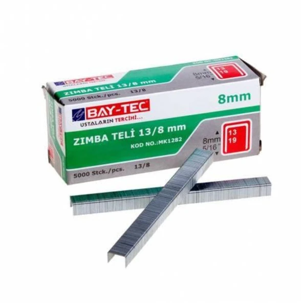 Bay-Tec MK1282 Zımba Teli 13/8MM 5000 ADET ürün görseli 1