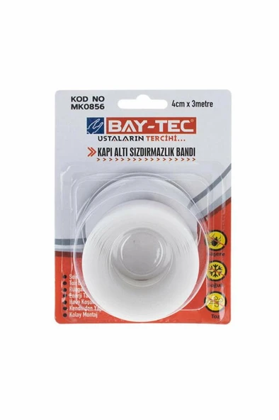 Bay-Tec MK0856 Kapı Altı Sızdırmazlık Bandı 4cmx3metre ürün görseli 1