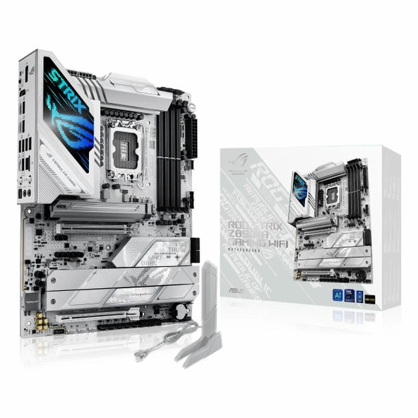 Asus ROG Strix Z890-A Gaming WiFi DDR5 (9066MHz)OC M.2 HDMI/DP/USB-C PCIe 5.0 1851P ATX Anakart ürün görseli 1