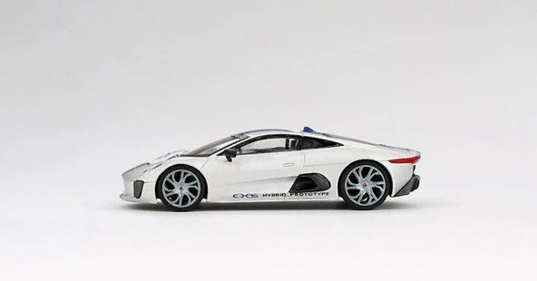 Mini GT Jaguar C-X75 (Silver) 1/64 Model Araba - Resim 2