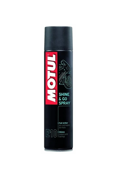 Motul E10 Shine & Go 400 ml Hızlı Cila ürün görseli 1