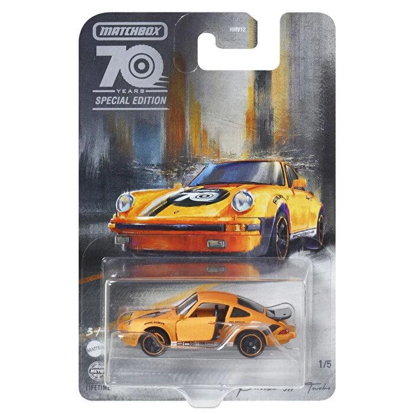 Matchbox 70. Yıla Özel Tekli Arabalar 80 Porsche 911 Turbo HMV12 HMV13 ürün görseli 1