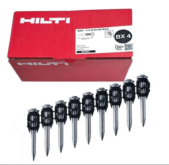 Hilti 1000li Paket BX 4-22 Tabanca Çivisi 27 MM ürün görseli 1