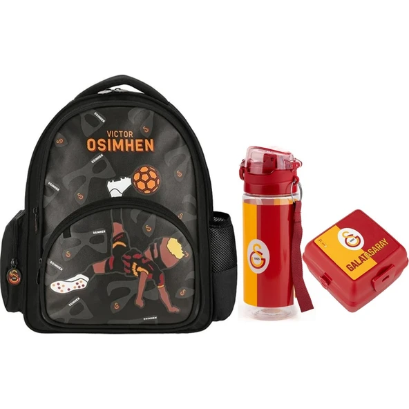 Taraftar Galatasaray Çanta+ Suluk+ Beslenme Kabı Set 13 ürün görseli 1