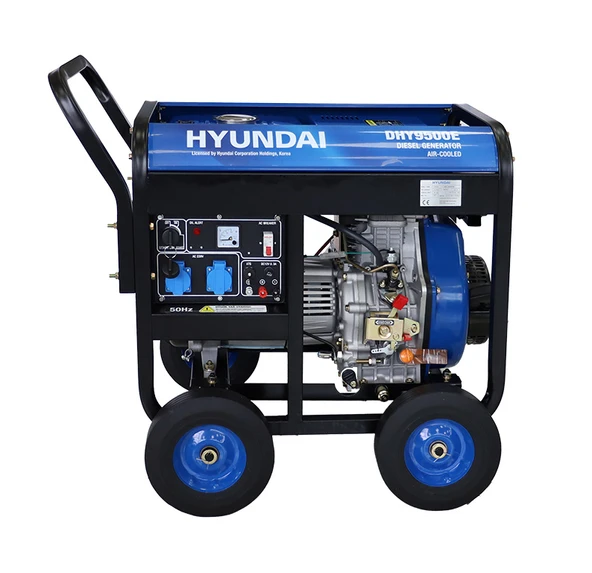 Hyundai DHY9500E Dizel Jeneratör – 7.5 kVA Güç, Yüksek Performans ve Dayanıklılık ürün görseli 1