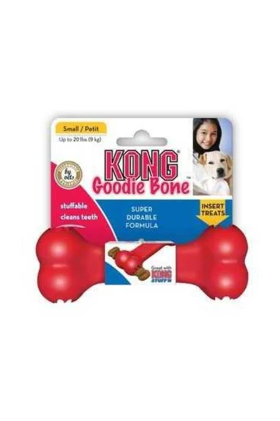 Kong Kemik Şeklinde Kauçuk Köpek Oyuncağı Small ürün görseli 1