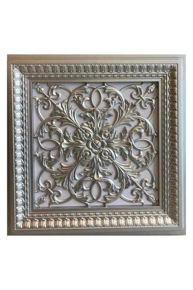 MİVA KONSEPT 60X60 CM ASMA TAVAN UYUMLU LED DÖŞENEBİLİR AVANGARDE TAVAN PANELİ-GÜMÜŞ RENK ürün görseli 1