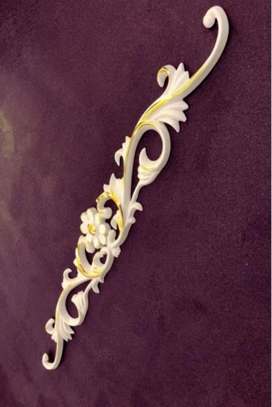 MİVA KONSEPT DEKORATİF POLİÜRETAN TAVAN-DUVAR-MOBİLYA -DEKOR-KAPI PAPATYA MOTİF (10 CM X 65 CM) ürün görseli 1