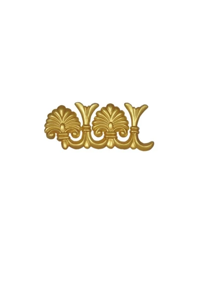 Decomarket Decogold Altın Parçalı Papatya Motif 12,5*5,5 cm ürün görseli 1