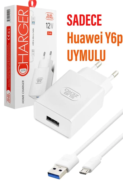 Huawei Y6p Şarj Aleti Micro Usb - Resim 2