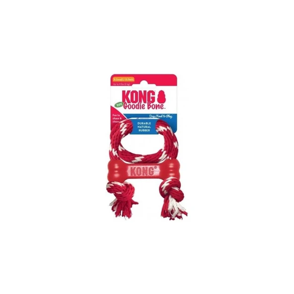 Kong İpli Goodie Bone Köpek Oyuncağı XSmall ürün görseli 1