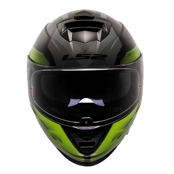 LS2 STORM 2 KRONOS SARI-GRİ KASK - Resim 2