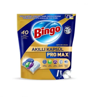 Bingo Akıllı Bulaşık Kapsülü Pro Max 40'lı ürün görseli 1
