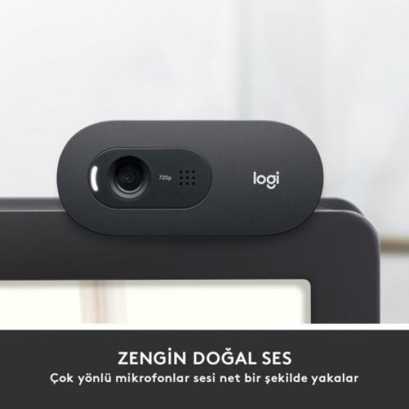 Logitech C505 HD Web Kamera 960-001364 - Resim 3