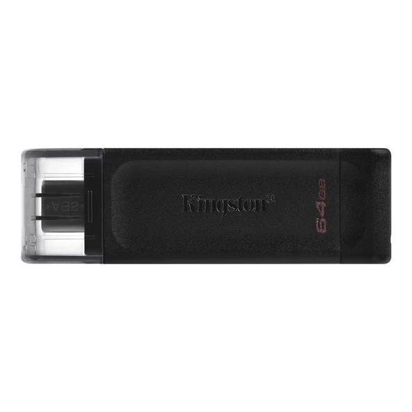 Kingston DT70 64GB USB-C 3.2 Gen 1 Type-C Flash Bellek ürün görseli 1