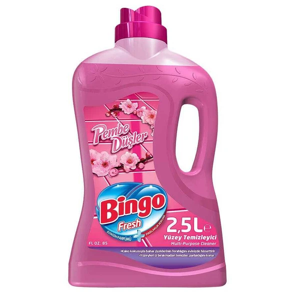 Bingosil Fresh Pembe Düşler 2,5 Lt  Yüzey Temizleyici ürün görseli 1