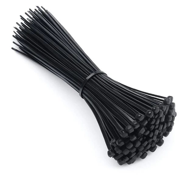 Sgs 4609 Cırt Kelepçe 3.6X300 Siyah 100 Lü Paket ürün görseli 1