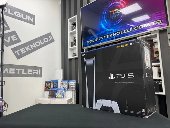 PlayStation 5 Fat 1TB Dijital Sürüm Tek Kol Kutulu (İKİNCİ EL) ürün görseli 1