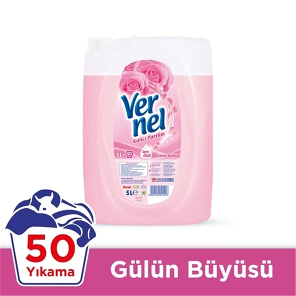 Vernel Taze Gül Yumuşatıcı 5 L ürün görseli 1