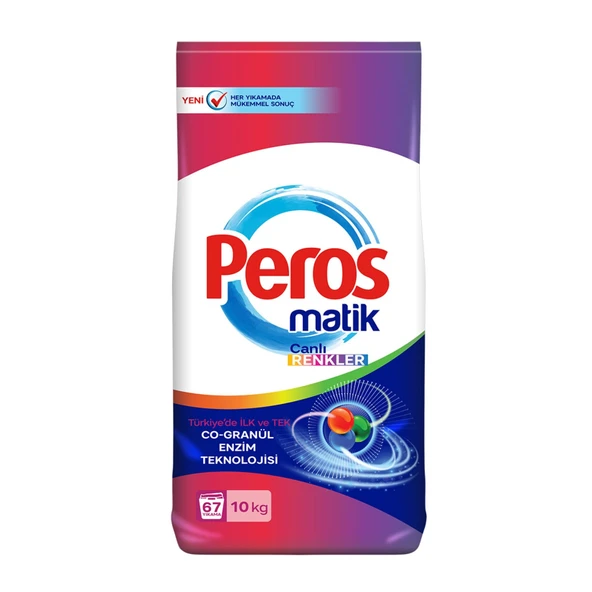 Peros Matik Canlı Renkler 10 kg ürün görseli 1