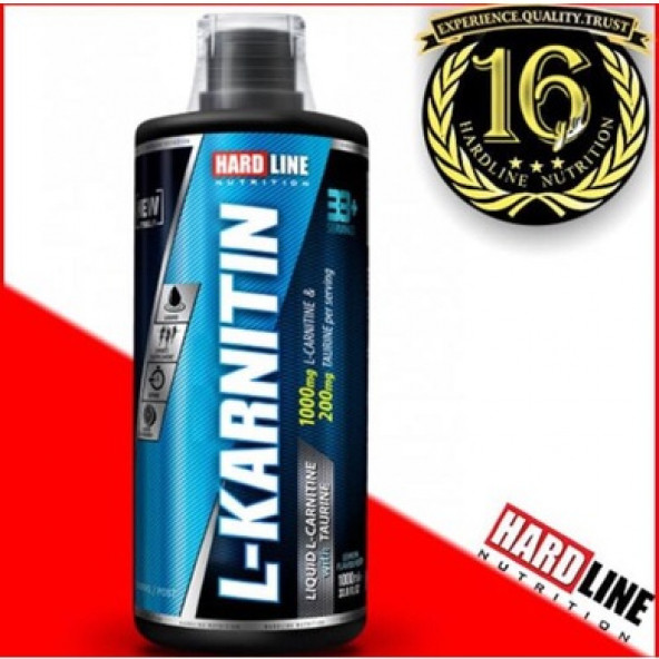 sıvı l carnitine PTTAVM: Hardline L-Karnitin Sıvı 1000 Ml L Carnitine Limon Aromalı