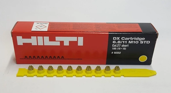 Hilti Barut Sarı Barut Kapsül 100 Adet/kutu ürün görseli 1