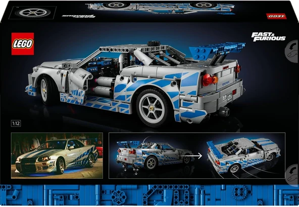 PTTAVM: LEGO 42210 Technic Daha Hızlı Daha Öfkeli Nissan Skyline