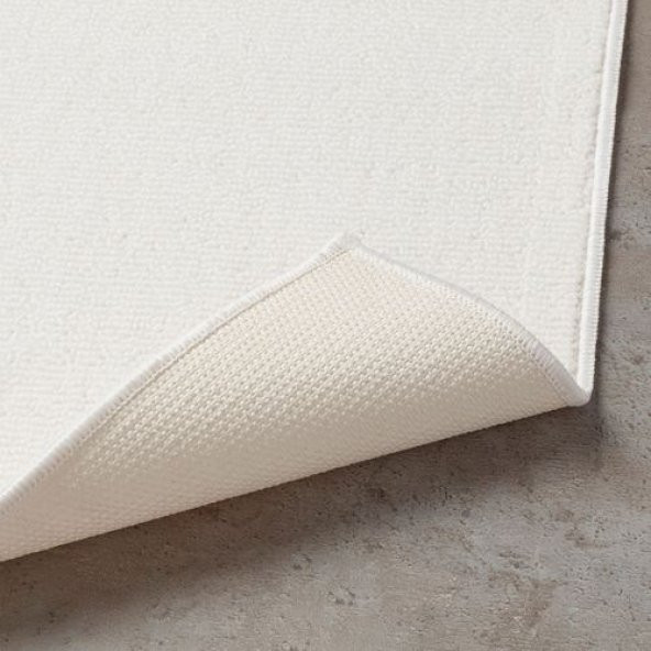 40x60 cm Banyo Paspası Beyaz İnce 40x60 cm Banyo Paspas Kaydırmaz ürün görseli 1