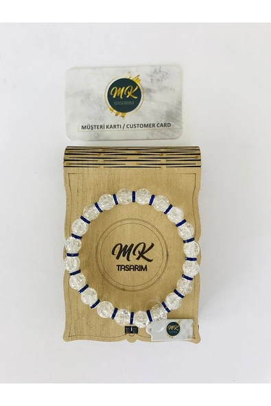 MK TASARIM UNISEX GERÇEK NECEF TAŞI BİLEKLİK MKT17003 ürün görseli 1
