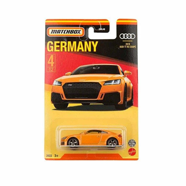 Matchbox Best Of Germany 2019 Audi Tt Rs Coupe GWL49 HFH47 ürün görseli 1